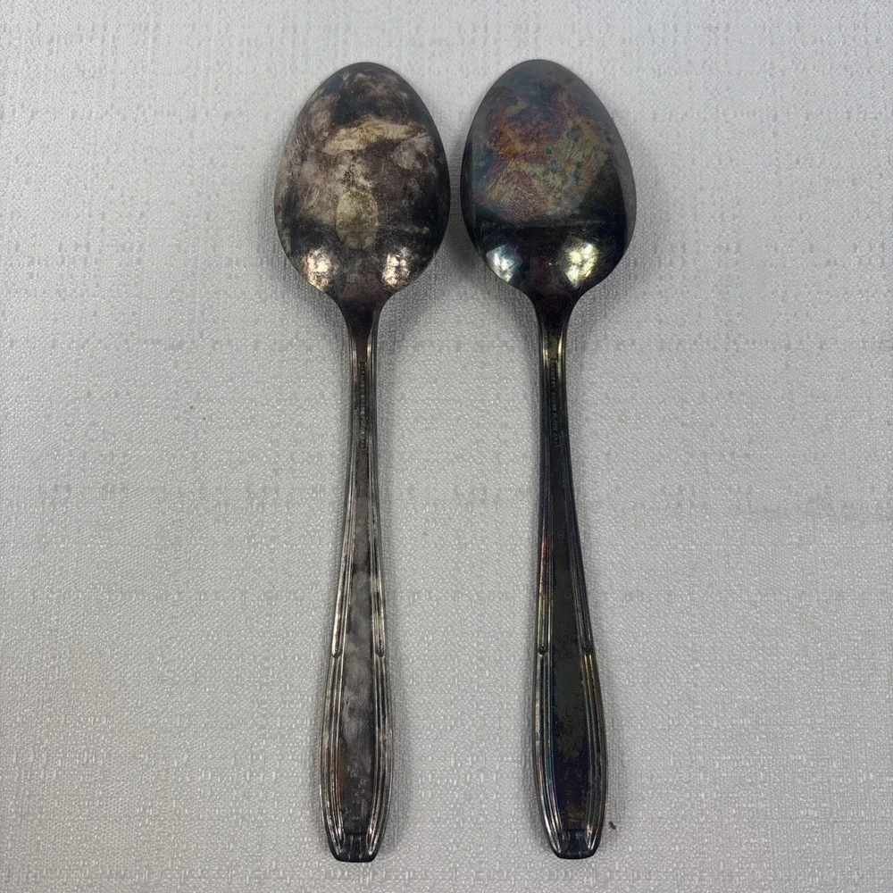 Vintage‎ Harmony House SERENADE Soup Dinner Spoons Set Of 2